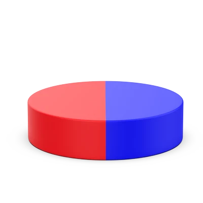 Magnétisation diamétrale Aimants adhésifs