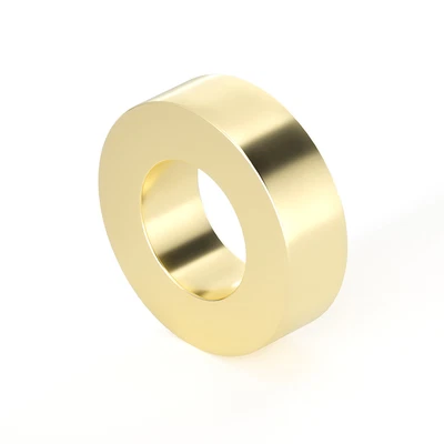 Gold Plated Ring Magnets (Au)