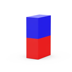 Magnetized through Length Block Magnets
