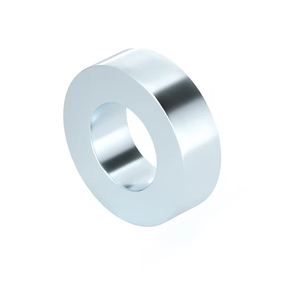 Zinc Plated Ring Magnets (Zn)