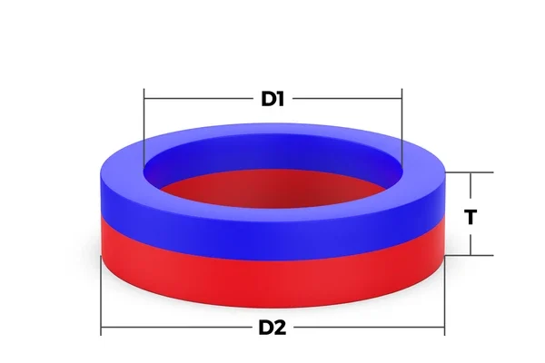 Ring Magnet Dimension Diagram