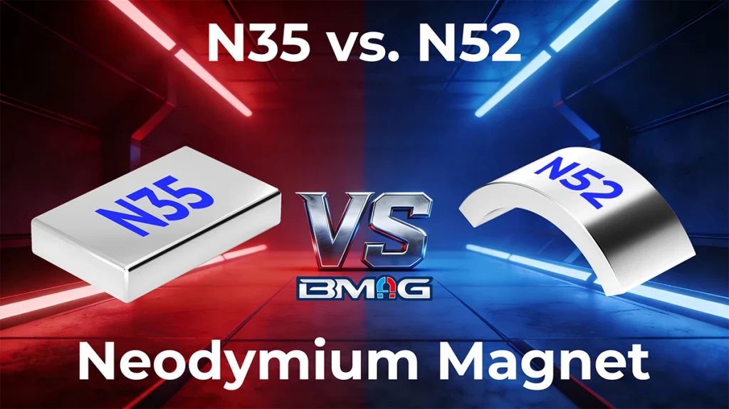 N35 vs. N52 Comment choisir la bonne qualité d'aimant néodyme - BMAG Magnet
